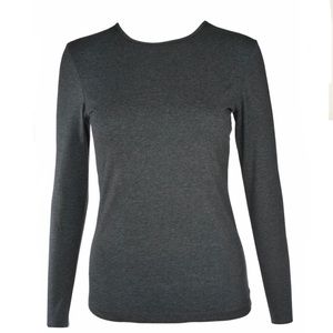 Junees Luda layering top. HEATHER GRAY.